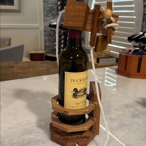 Wooden Wine Puzzle